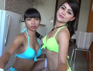 Thai ladyboy luved a lust buttfuck romp with a scorching